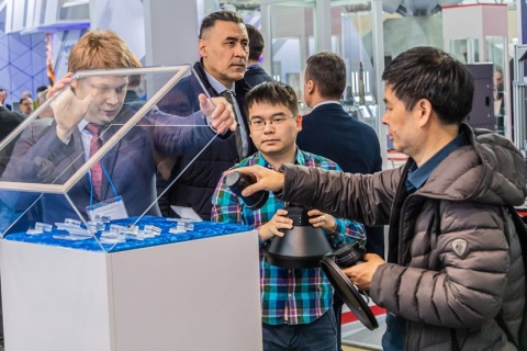 俄罗斯莫斯科光电展览会展会现场图片