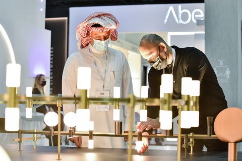 中东迪拜城市、建筑及商业照明展览会展会现场图片