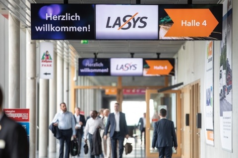 德国斯图加特激光展览会展会现场图片