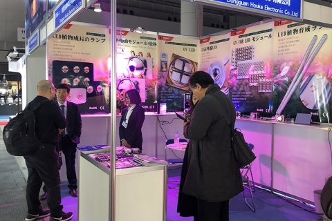 日本东京led照明及灯具展览会展会现场图片