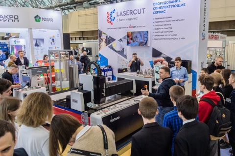 俄罗斯莫斯科光电展览会展会现场图片