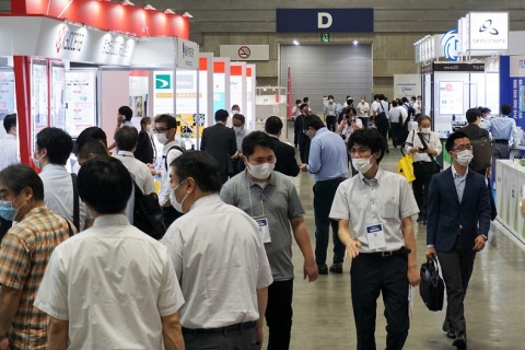 日本横滨光电及激光展览会展会现场图片