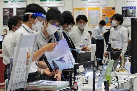 日本横滨光电及激光展览会展会现场图片