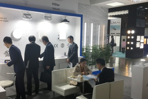 日本东京led照明及灯具展览会展会现场图片