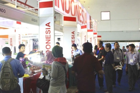 印尼雅加达照明展览会展会现场图片