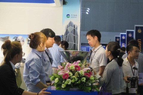 越南胡志明LED照明展览会展会现场图片