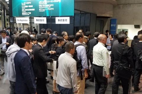 日本横滨光电及激光展览会展会现场图片