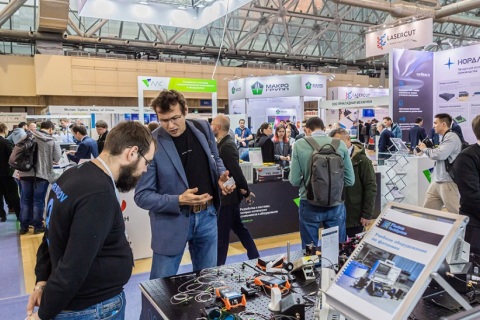 俄罗斯莫斯科光电展览会展会现场图片