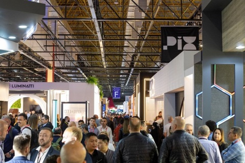 巴西圣保罗照明展览会展会现场图片