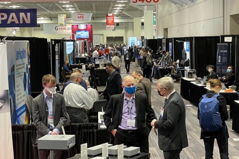 美国旧金山西部光电展览会展会现场图片