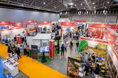 新加坡照明展览会展会现场图片