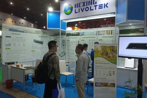 印尼雅加达照明展览会展会现场图片