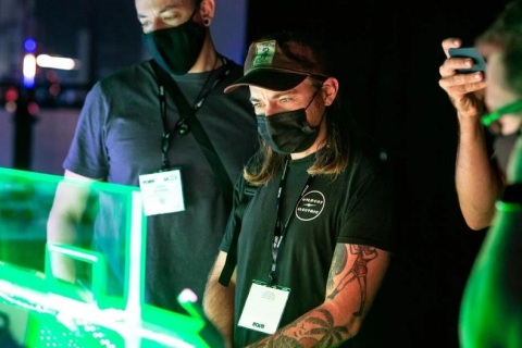 美国拉斯维加斯舞台灯光及音响展览会展会现场图片