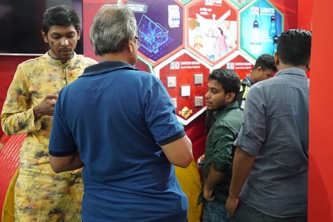 孟加拉达卡照明展览会展会现场图片