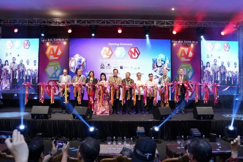 印尼雅加达乐器灯光及音响展览会展会现场图片