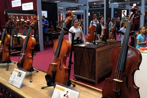 意大利手工提琴及钢琴展览会展会现场图片