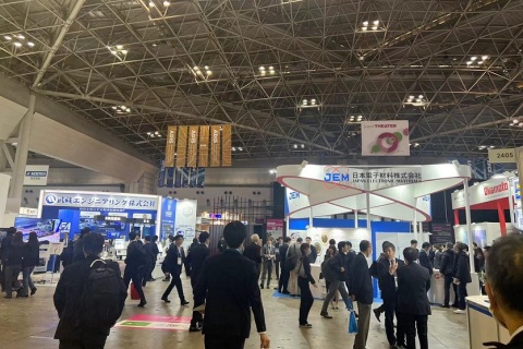 日本东京半导体展览会 展会现场图片