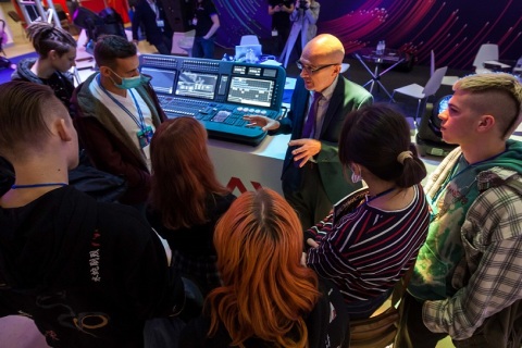 俄罗斯莫斯科乐器展览会展会现场图片