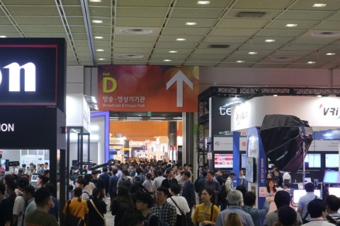 韩国首尔广播、媒体、灯光音响展览会展会现场图片