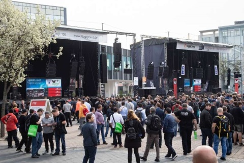 德国法兰克福舞台灯光及音响技术展览会展会现场图片