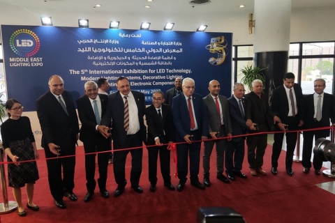 埃及开罗LED照明展览会展会现场图片