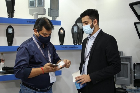 印度孟买LED照明展览会展会现场图片