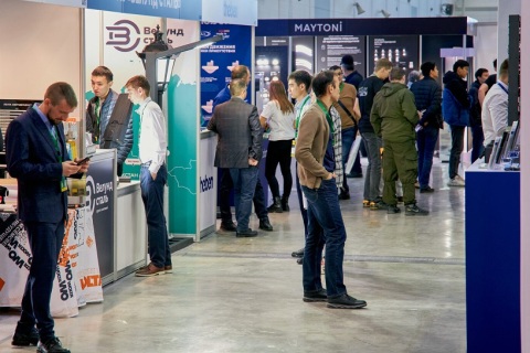 哈萨克斯坦中亚照明及电气工程展展会现场图片