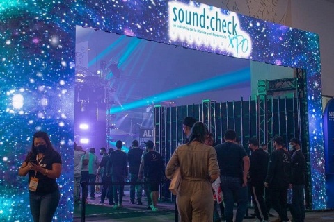 墨西哥舞台灯光及音响展览会展会现场图片