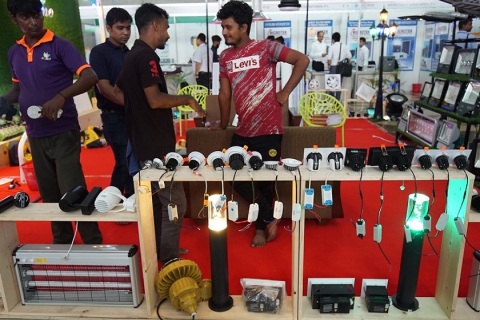 孟加拉达卡照明展览会展会现场图片