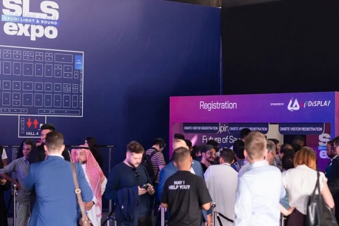 沙特利雅得舞台灯光音响展览会SLS展会现场图片