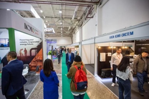 哈萨克斯坦灯光音响及照明展览会展会现场图片