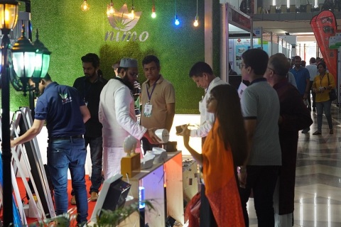 孟加拉达卡照明展览会展会现场图片