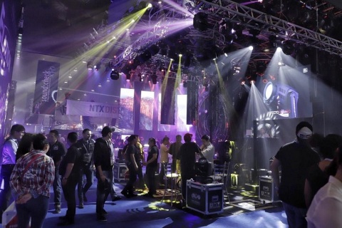 墨西哥舞台灯光及音响展览会展会现场图片