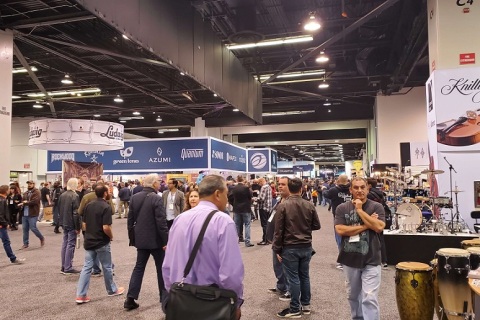 美国乐器展-美国舞台灯光展展会现场图片