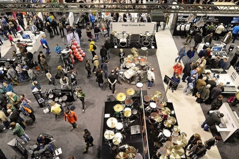 德国法兰克福乐器展览会展会现场图片