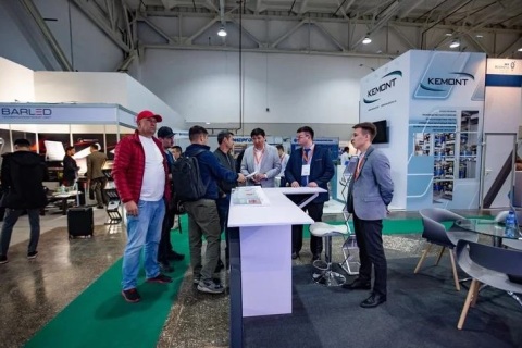 哈萨克斯坦灯光音响及照明展览会展会现场图片