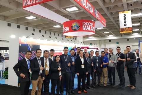 美国国际半导体展览会展会现场图片