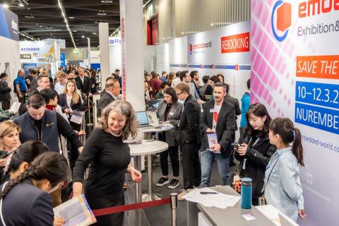 德国纽伦堡嵌入式展览会展会现场图片