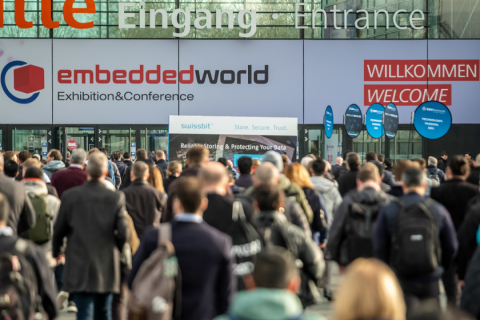 德国纽伦堡嵌入式展览会展会现场图片