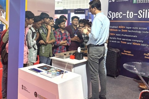 印度半导体展览会展会现场图片