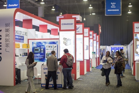 墨西哥通讯通信电信展览会展会现场图片