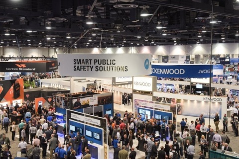 美国无线通讯展览会展会现场图片