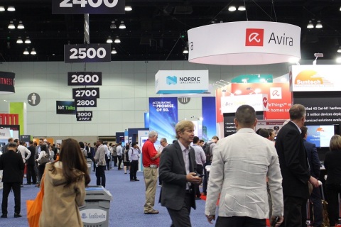 美国世界移动通信大会暨展览会展会现场图片