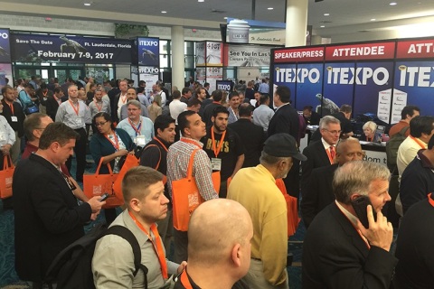 美国IT商用统一通信展展会现场图片