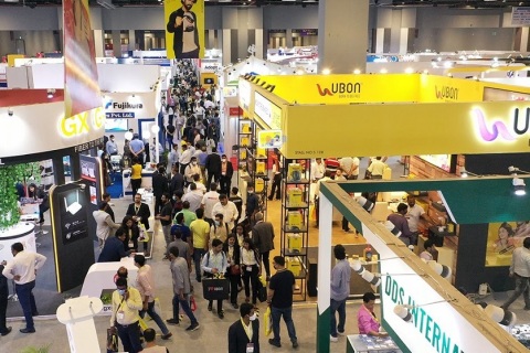 印度新德里通信、消费电子及信息技术展览会展会现场图片