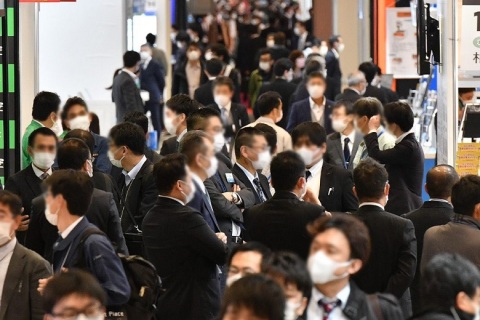 日本东京5G通讯通信物联网展览会展会现场图片