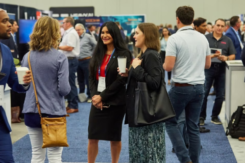 美国5G全球大会展会现场图片