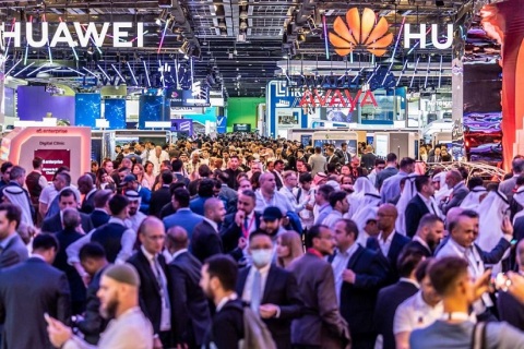 中东迪拜消费电子及通讯展GITEX展会现场图片