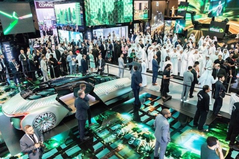中东迪拜消费电子及通讯展GITEX展会现场图片