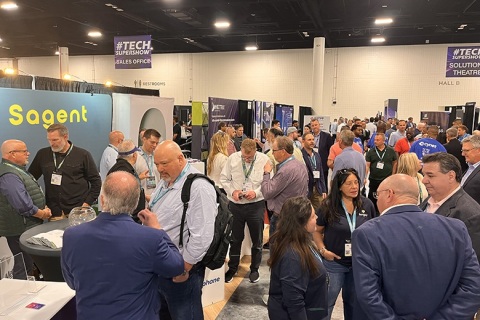 美国IT商用统一通信展展会现场图片